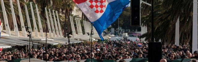 Ustaški pokliči u Hrvatskoj: u Rijeci "Za dom spremni" a u Splitu "Ubij Srbina"