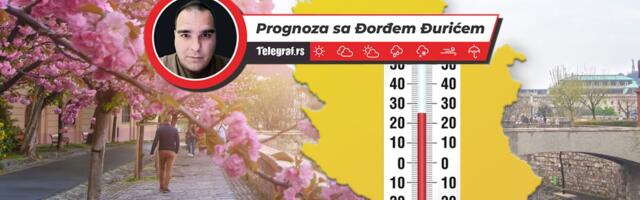 Prolećni dan u Srbiji! Ovaj grad sa 18 stepeni, trenutno je najtopliji: Evo gde se već večeras očekuje kiša