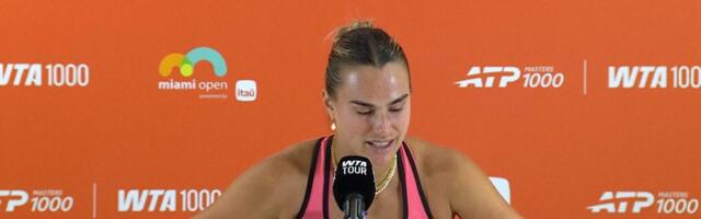 Sabalenka: Ljudi su okrutni prema nama