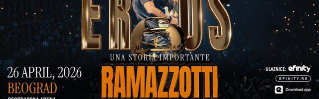 POSLEDNJI POZIV ZA SPEKTAKL GODINE! Eros Ramazzotti za 5 dana pred krcatom Arenom: Interesovanje srušilo sve rekorde – Broj dostupnih ulaznica smanjuje se IZ SA