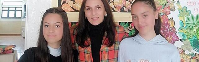 Sofiji i Emiliji  iz Nove Varoši nagrada za najbolju karikaturu „Mali Pjer“