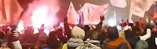 Studente u Kniću dočekao vatromet, obezbeđeno im je prenoćište
