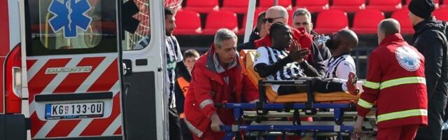 Žestok udarac za Partizan: Zubairu slomio nogu!