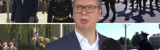 "MORAMO DA SAČUVAMO NAŠU SRBIJU"! Vučić u kasarni na Banjici: "Ono što je naše nećemo dati nikome" (VIDEO)