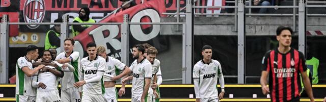 Matićev Sasuolo odoleo na "San Siru": Milan u završnici ispustio pobedu, verovatno i lidersku poziciju