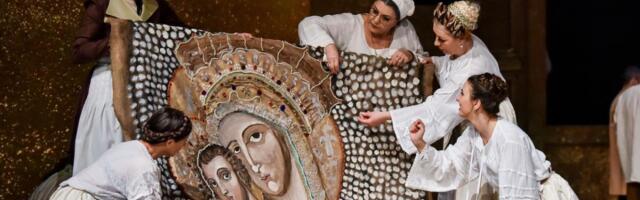 Evgenije Onjegin, opera P. I. Čajkovskog po Puškinovom romanu u stihovima kojim je opisao svoju buduću smrt