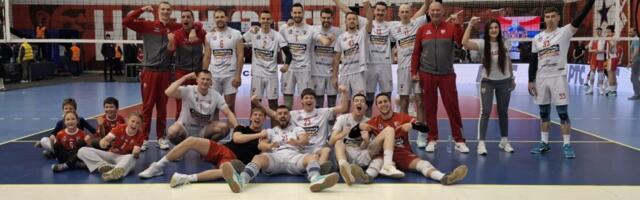 ŠAMPIONSKA DOMINACIJA U NOVOM SADU: Odbojkaši Radničkog slavili nad Vojvodinom