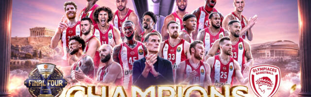 Olimpijakos osvojio Evroligu, Milutinov među šampionima Evrope