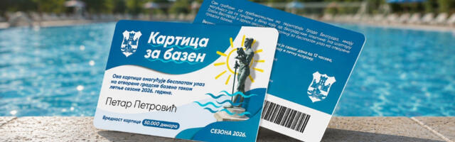 Besplatni bazeni u Beogradu: Počinje podela kartica za leto 2026