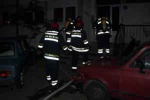 Пожар у центру Београда, гори напуштени објекат