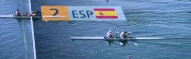 Odustao ispred cilja: Evo zbog čega su veslači ostali bez borbe za medalju (VIDEO)
