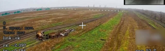 TOTALNI POKOLJ: Snimak pokazao najveće „groblje NATO oklopa“ od početka rata! (VIDEO)