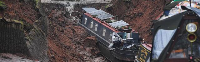 Engleska: "Otvorila se zemlja" i progutala deo rečnog kanala