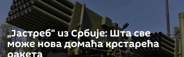 „Јастреб“ из Србије: Шта све може нова домаћа крстарећа ракета