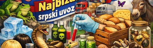 Žabe, zmijski otrov i stari hleb: Najbizarnije stvari koje Srbija uvozi i izvozi