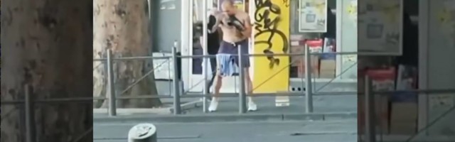 Traži se sparing partner za najluđeg beogradskog boksera - viralni video sa Slavije zabavio sve na Instagramu