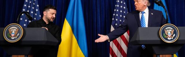 Tramp ovo izgovorio o ratu u Ukrajini, pogledajte reakciju Zelenskog: Neverovatan trenutak na konferenciji