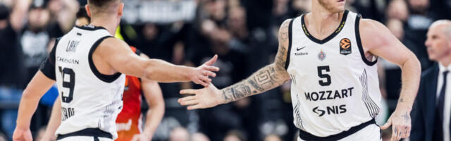 PARTIZAN HRABRO STRADAO: Crno-beli pokazali zube, ali protiv Armanija i sudija to nije bilo dovoljno