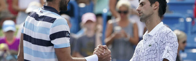 Marin Čilić jedini kao Novak Đoković, ali zamalo (Video)