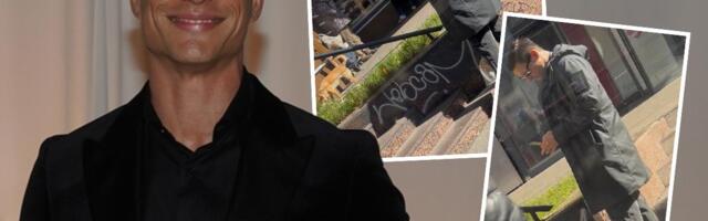 UHVATILI SMO SLAVENA DOŠLA U AKCIJI! Glumac u crnom od glave do pete u šetnji Vračarom - krije se od pogleda iza tamnih naočara (PAPARACO)