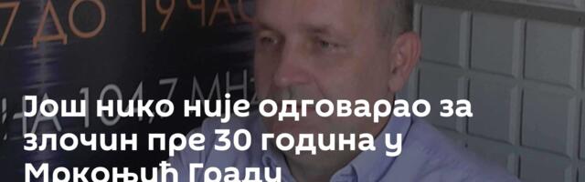 Још нико није одговарао за злочин пре 30 година у Мркоњић Граду