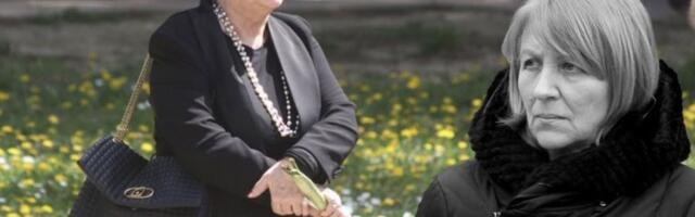 SNEŽANA SAVIĆ STIGLA NA SAHRANU LJILJANE MARKOVIĆ - Glumica sakrila bol i tugu!