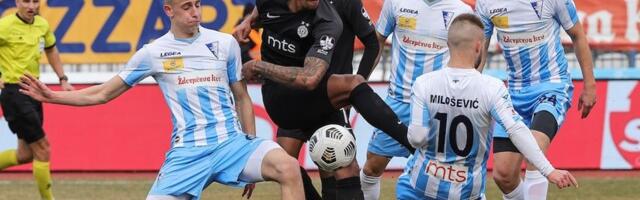 Više sreće nego dobrog fudbala: Partizan sa penala odbranio prvo mesto
