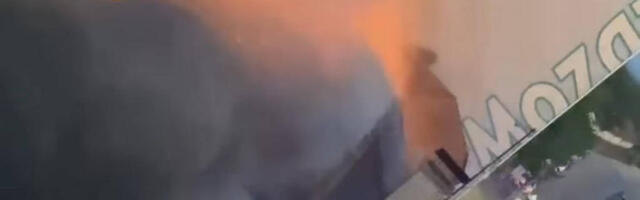 Izbio požar u kući na keju, nema povređenih