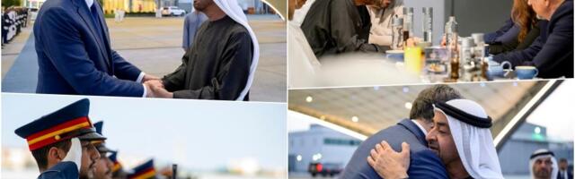 "IZNENADNA, ALI VAŽNA POSETA UAE" VUČIĆ SA BIN ZAJEDOM: U trenucima kad je Bliski istok suočen s ozbiljnim iskušenjima važno je da pokažemo podršku prijateljima