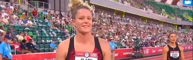 U petom mesecu trudnoće trčala za Olimpijske igre (VIDEO)