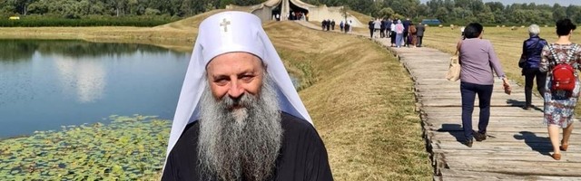 Patrijarh Porfirije u Jasenovcu: Javno volim Hrvatsku, ponešto sam morao i da prećutim