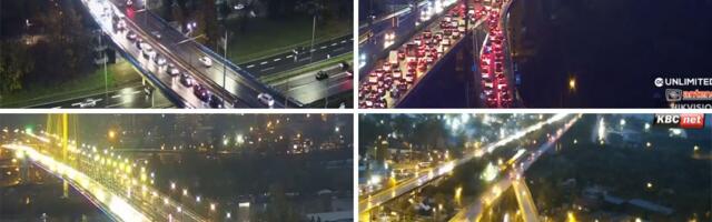 Gužva u Beogradu, krkljanac na ulicama, magla, a putevi klizavi: Brojne ulice na Novom Beogradu zatvorene