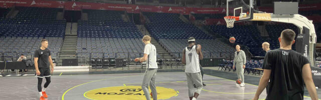 Partizan odradio trening bez Obradovića: Pogledajte scene iz Arene (VIDEO)
