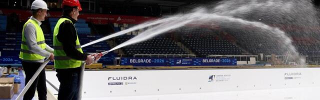 Pripreme za spektakl u Areni: Počelo punjenje bazena za Evropsko prvenstvo u vaterpolu!