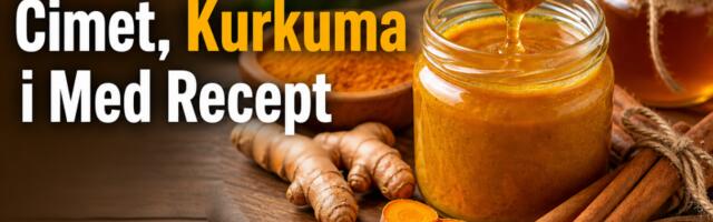 Cimet, kurkuma i med recept - Evo za šta je sve dobar