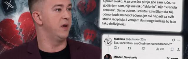 Povređena tanana osećanja blokadera Savatovića! Zakmečao posle blokaderskog skupa (FOTO)