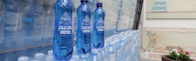HUMANOST NA DELU U BORBI PROTIV COVID-19! NIS donirao Jazak vodu Opštoj bolnici u Čačku!