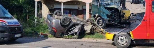 JAO, BOŽE, ŠTA MI URADI? ZAŠTO SE OVO DESILO?! Čovek neutešno JECAO nad telom POGINULOG MLADIĆA (20) u Subotincu! (Foto)