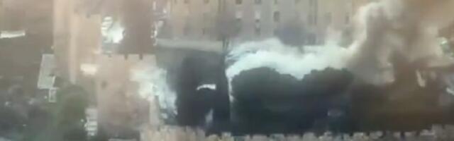 HAOS I DETONACIJE Raketiran Stari grad u Jerusalimu (VIDEO)
