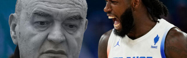 LESOR U SUZAMA ZBOG VUJOŠEVIĆA! Ovako se francuski košarkaš oprostio od bivšeg trenera Partizana (FOTO)