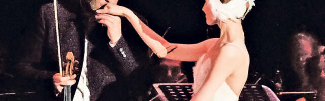 Балерина и виолиниста – игра двоје заљубљених