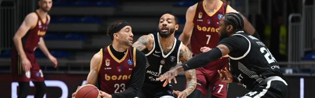 PARTIZAN – BOSNA Crno-beli se vratili u život, Kalates ponovo pokazao kakav je mađioničar!