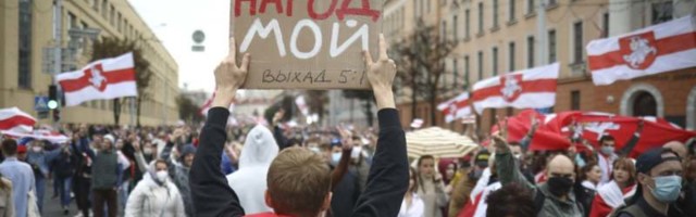 Masovna hapšenja i suzavac na demonstracijama u Belorusiji