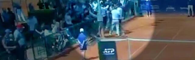 Bosanski teniser se umalo potukao usred meča: Navijač ga nazvao idiotom zbog poteza, usledila je velika gužva