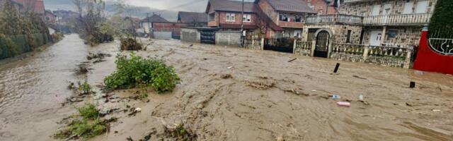 Saopćenje za javnost povodom poplava u Novom Pazaru i Tutinu