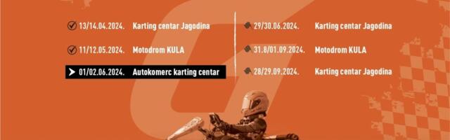 Doživi G-Drive #takomoćno karting iskustvo: Čekamo te u Beogradu na trećoj trci karting šampionata!