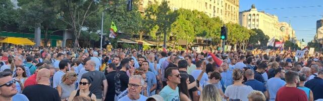 Veličanstven prizor sa protesta protiv Rio Tinta (FOTO)