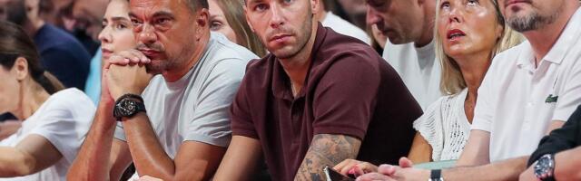 Muk u Minhenu: Jović pao i glavom udario o parket (VIDEO)