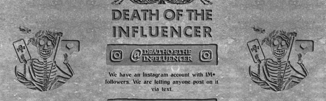 Smrt influensera: Postujte na Instagram nalogu sa milion pratilaca