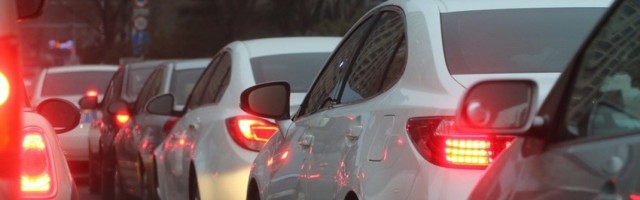 Kilometarske kolone na auto-putu Miloš Veliki